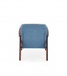 Design Plus Studio Kuchni & Salon Meblowy | MILANO 1S fotel - niebieski tap. Castel 74 (1p1szt) | 5905248133921