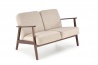 Design Plus Studio Kuchni & Salon Meblowy | MILANO 2S sofa - beżowy tap. Castel 15 (1p1szt) | 2010001202158