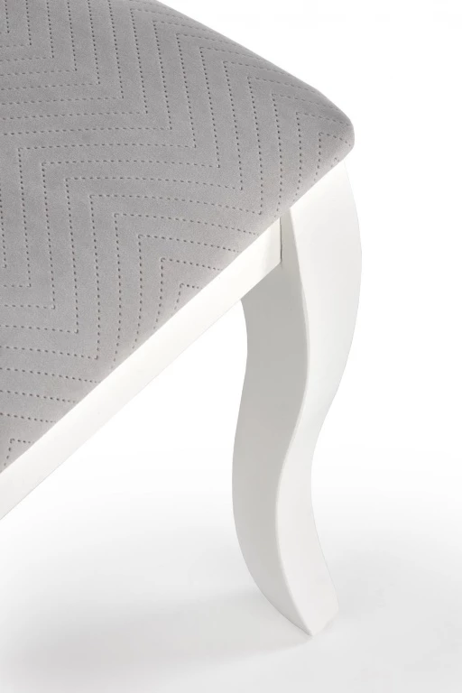 Design Plus Studio Kuchni & Salon Meblowy | VELO krzesło kolor biały/popiel (1p2szt) | 2010001182597