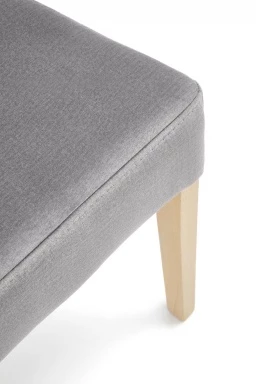 Design Plus Studio Kuchni & Salon Meblowy | VERMONT krzesło dąb miodowy / tap: MONOLITH 85 (popiel) | 2010001193463