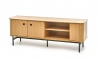 Design Plus Studio Kuchni & Salon Meblowy | SMART szafka RTV-1 dąb naturalny/czarny (2p1szt) | 2010001187738