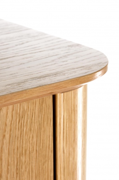 Design Plus Studio Kuchni & Salon Meblowy | SMART szafka RTV-1 dąb naturalny/czarny (2p1szt) | 2010001187738