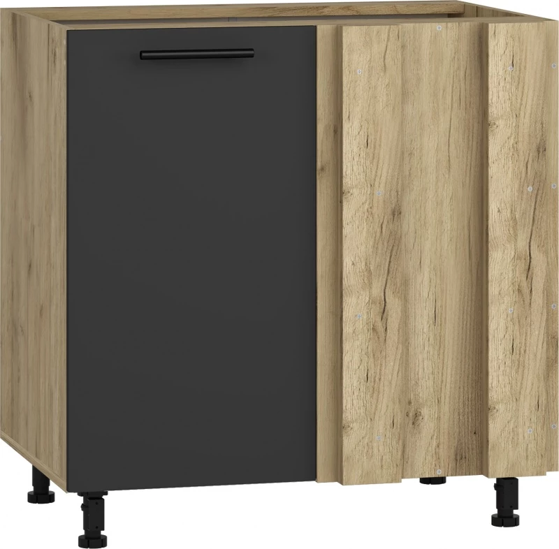 Design Plus Studio Kuchni & Salon Meblowy | VENTO DN-100/82 szafka dolna narożna front: antracyt (1p1szt) | 2010001187967