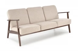 Design Plus Studio Kuchni & Salon Meblowy | MILANO 3S sofa - beżowy tap. Castel 15 (1p1szt) | 2010001202165