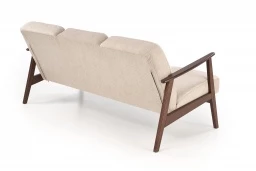 Design Plus Studio Kuchni & Salon Meblowy | MILANO 3S sofa - beżowy tap. Castel 15 (1p1szt) | 2010001202165