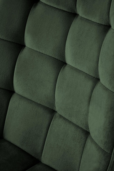 Design Plus Studio Kuchni & Salon Meblowy | GANSO krzesło ciemny zielony HLR57 (1p4szt) | 5905248134027