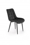 Design Plus Studio Kuchni & Salon Meblowy | GANSO krzesło czarny HLR66 (1p4szt) | 5905248134034
