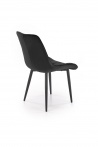 Design Plus Studio Kuchni & Salon Meblowy | GANSO krzesło czarny HLR66 (1p4szt) | 5905248134034