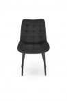 Design Plus Studio Kuchni & Salon Meblowy | GANSO krzesło czarny HLR66 (1p4szt) | 5905248134034