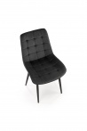 Design Plus Studio Kuchni & Salon Meblowy | GANSO krzesło czarny HLR66 (1p4szt) | 5905248134034