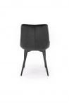 Design Plus Studio Kuchni & Salon Meblowy | GANSO krzesło czarny HLR66 (1p4szt) | 5905248134034