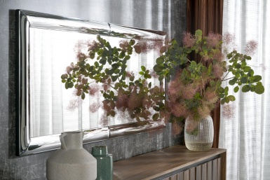 Design Plus Studio Kuchni & Salon Meblowy | ABISSO lustro ścienne, srebrny (1p1szt) | 5905248133860