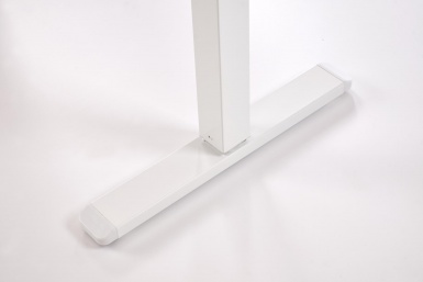 Design Plus Studio Kuchni & Salon Meblowy | B54 biurko z funkcją regulacji wysokości, blat - dąb artisan, stelaż - biały (2p1szt) | 5905248137530