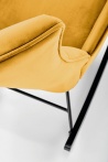 Design Plus Studio Kuchni & Salon Meblowy | BAZALTO fotel bujany musztardowy (1p1szt) | 2010001200260