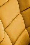 Design Plus Studio Kuchni & Salon Meblowy | BAZALTO fotel bujany musztardowy (1p1szt) | 2010001200260