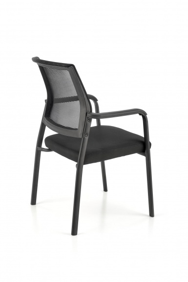 Design Plus Studio Kuchni & Salon Meblowy | BERGEN fotel czarny (1p4szt) | 2010001194897
