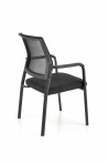 Design Plus Studio Kuchni & Salon Meblowy | BERGEN fotel czarny (1p4szt) | 2010001194897