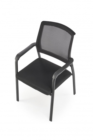 Design Plus Studio Kuchni & Salon Meblowy | BERGEN fotel czarny (1p4szt) | 2010001194897