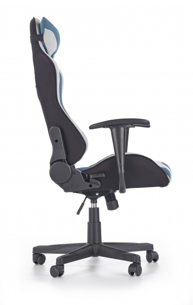 Design Plus Studio Kuchni & Salon Meblowy | CAYMAN fotel gabinetowy jasny popiel-turkusowy | 2010001159919