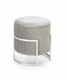 Design Plus Studio Kuchni & Salon Meblowy | CRICKET pufa jasny popiel (1p1szt) | 2010001190028