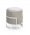 Design Plus Studio Kuchni & Salon Meblowy | CRICKET pufa jasny popiel (1p1szt) | 2010001190028