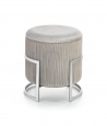 Design Plus Studio Kuchni & Salon Meblowy | CRICKET pufa jasny popiel (1p1szt) | 2010001190028