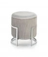 Design Plus Studio Kuchni & Salon Meblowy | CRICKET pufa jasny popiel (1p1szt) | 2010001190028