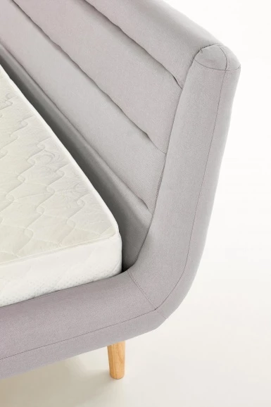 Design Plus Studio Kuchni & Salon Meblowy | ELANDA 160cm łóżko jasny popiel (2p1szt) | 2010001158561