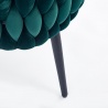 Design Plus Studio Kuchni & Salon Meblowy | AVATAR 2 fotel wypoczynkowy ciemny zielony/ czarny (1p2szt) | 2010001189701