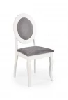 Design Plus Studio Kuchni & Salon Meblowy | BAROCK krzesło biały / popielaty (1p2szt) | 2010001178897