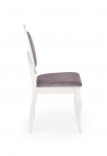 Design Plus Studio Kuchni & Salon Meblowy | BAROCK krzesło biały / popielaty (1p2szt) | 2010001178897