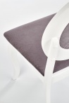Design Plus Studio Kuchni & Salon Meblowy | BAROCK krzesło biały / popielaty (1p2szt) | 2010001178897