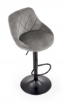 Design Plus Studio Kuchni & Salon Meblowy | H101 hoker popielaty (1p2szt) | 2010001183792