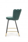 Design Plus Studio Kuchni & Salon Meblowy | H106 hoker ciemny zielony (1p2szt) | 2010001190783