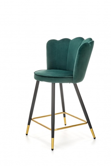 Design Plus Studio Kuchni & Salon Meblowy | H106 hoker ciemny zielony (1p2szt) | 2010001190783