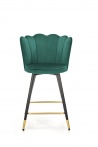 Design Plus Studio Kuchni & Salon Meblowy | H106 hoker ciemny zielony (1p2szt) | 2010001190783