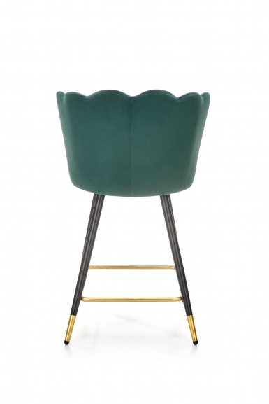 Design Plus Studio Kuchni & Salon Meblowy | H106 hoker ciemny zielony (1p2szt) | 2010001190783
