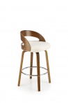 Design Plus Studio Kuchni & Salon Meblowy | H110 hoker kremowy / orzechowy (1p2szt) | 2010001196211