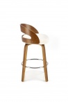 Design Plus Studio Kuchni & Salon Meblowy | H110 hoker kremowy / orzechowy (1p2szt) | 2010001196211
