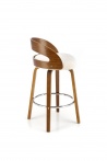 Design Plus Studio Kuchni & Salon Meblowy | H110 hoker kremowy / orzechowy (1p2szt) | 2010001196211