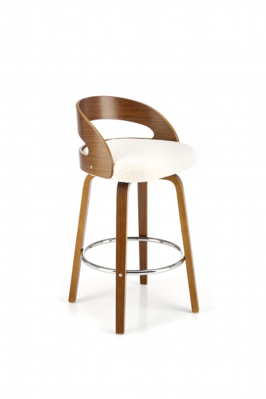 Design Plus Studio Kuchni & Salon Meblowy | H110 hoker kremowy / orzechowy (1p2szt) | 2010001196211
