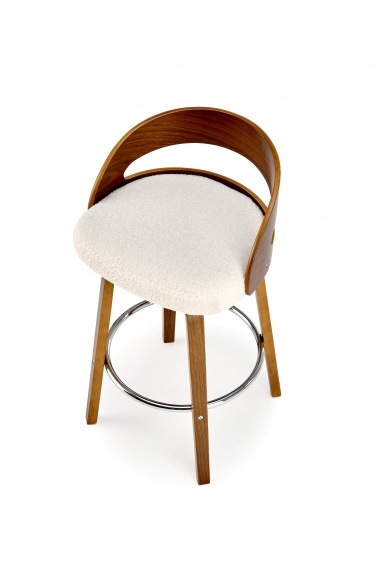 Design Plus Studio Kuchni & Salon Meblowy | H110 hoker kremowy / orzechowy (1p2szt) | 2010001196211