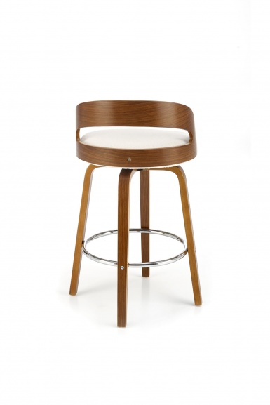 Design Plus Studio Kuchni & Salon Meblowy | H110 hoker kremowy / orzechowy (1p2szt) | 2010001196211