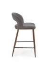 Design Plus Studio Kuchni & Salon Meblowy | H114 hoker popielaty / orzechowy (1p2szt) | 2010001196266