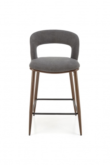 Design Plus Studio Kuchni & Salon Meblowy | H114 hoker popielaty / orzechowy (1p2szt) | 2010001196266
