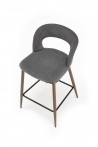 Design Plus Studio Kuchni & Salon Meblowy | H114 hoker popielaty / orzechowy (1p2szt) | 2010001196266