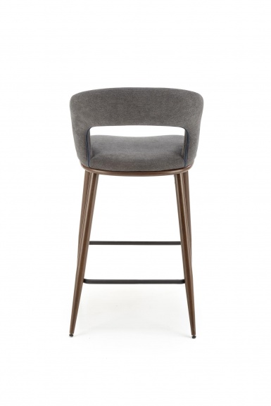 Design Plus Studio Kuchni & Salon Meblowy | H114 hoker popielaty / orzechowy (1p2szt) | 2010001196266
