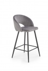 Design Plus Studio Kuchni & Salon Meblowy | H96 hoker popielaty (1p2szt) | 2010001176589