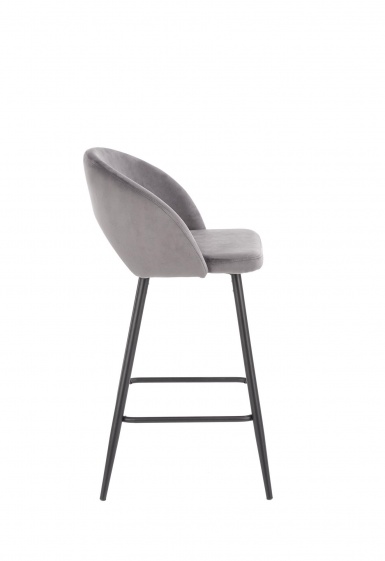 Design Plus Studio Kuchni & Salon Meblowy | H96 hoker popielaty (1p2szt) | 2010001176589