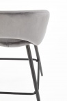 Design Plus Studio Kuchni & Salon Meblowy | H96 hoker popielaty (1p2szt) | 2010001176589